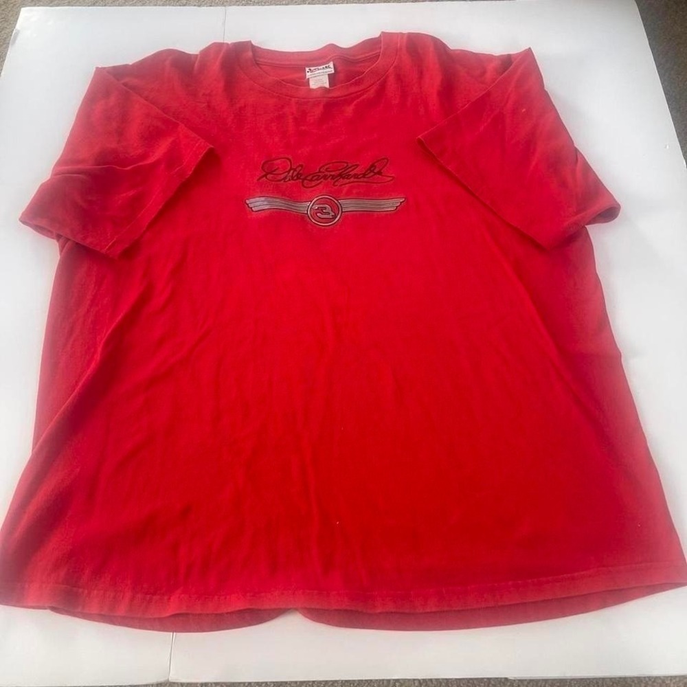 Dale Earnhardt‎ red t shirt